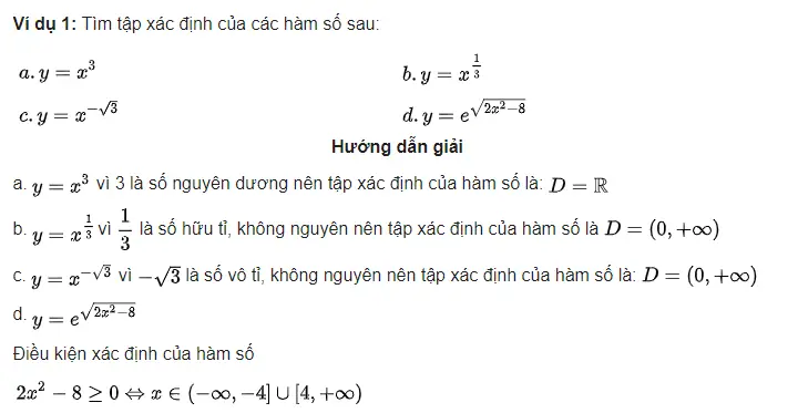 Cách Tìm Điều Kiện Xác Định Của Hàm Số Logarit Chi Tiết Nhất