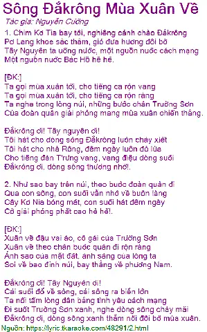 Sông Đắkrông Mùa Xuân Về: Tìm Hiểu Về Ca Khúc Nổi Tiếng Của Nhạc Sĩ Tố Hải Sông Đắkrông Mùa Xuân Về: Tìm Hiểu Về Ca Khúc Nổi Tiếng Của Nhạc Sĩ Tố Hải