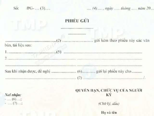 Mẫu Phiếu Gửi Hàng Chuẩn: Tổng Hợp File Word, Excel Miễn Phí Mới Nhất Mẫu Phiếu Gửi Hàng Chuẩn: Tổng Hợp File Word, Excel Miễn Phí Mới Nhất