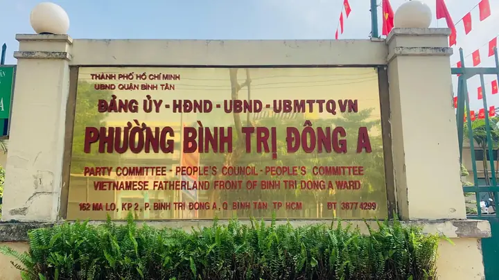 Thông Tin Địa Chỉ Và Hướng Dẫn Liên Hệ Ubnd Phường Bình Trị Đông, Quận Bình Tân