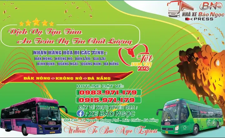 Nhà Xe Bảo Ngọc Krông Nô: Lịch Trình, Giá Vé Và Số Điện Thoại Liên Hệ Đặt Chỗ Nhà Xe Bảo Ngọc Krông Nô: Lịch Trình, Giá Vé Và Số Điện Thoại Liên Hệ Đặt Chỗ